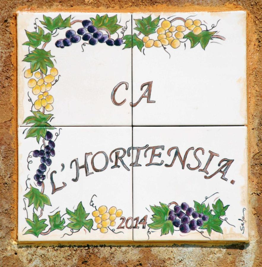 Villa Ca L'Hortensia Rourell Exterior foto